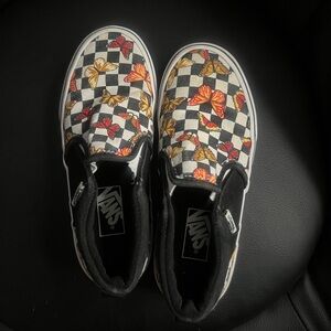 Pre loved kids van sneaker van size 13